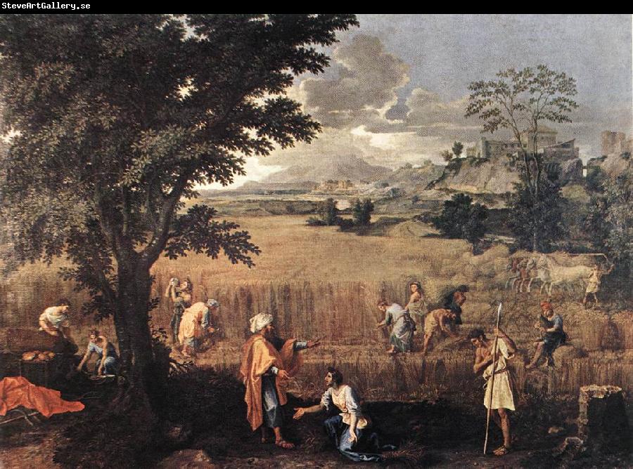 Nicolas Poussin Summer(Ruth and Boaz)